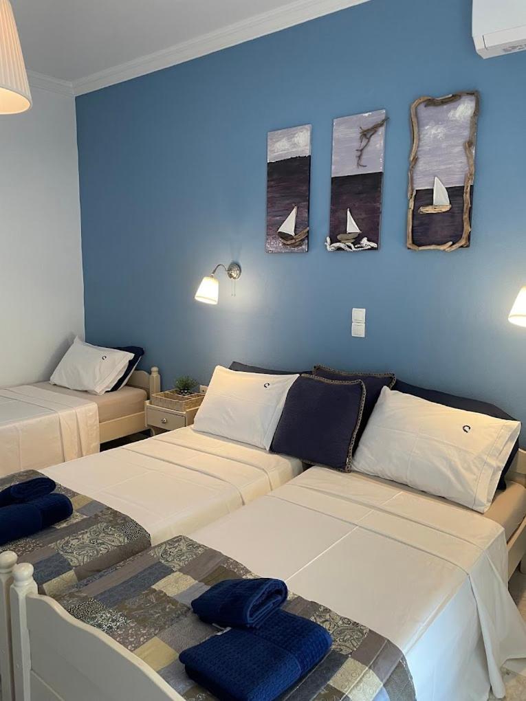 Ilektra Apartments Blue & Red Plataria Ngoại thất bức ảnh